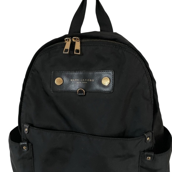 Marc Jacobs Preppy Nylon Black Classic Backpack - Picture 7 of 8